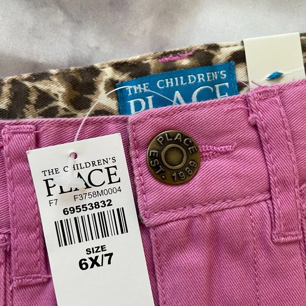 NWT Vintage Y2K The Children’s Place Pink Pleated Skort - Size 6X/7